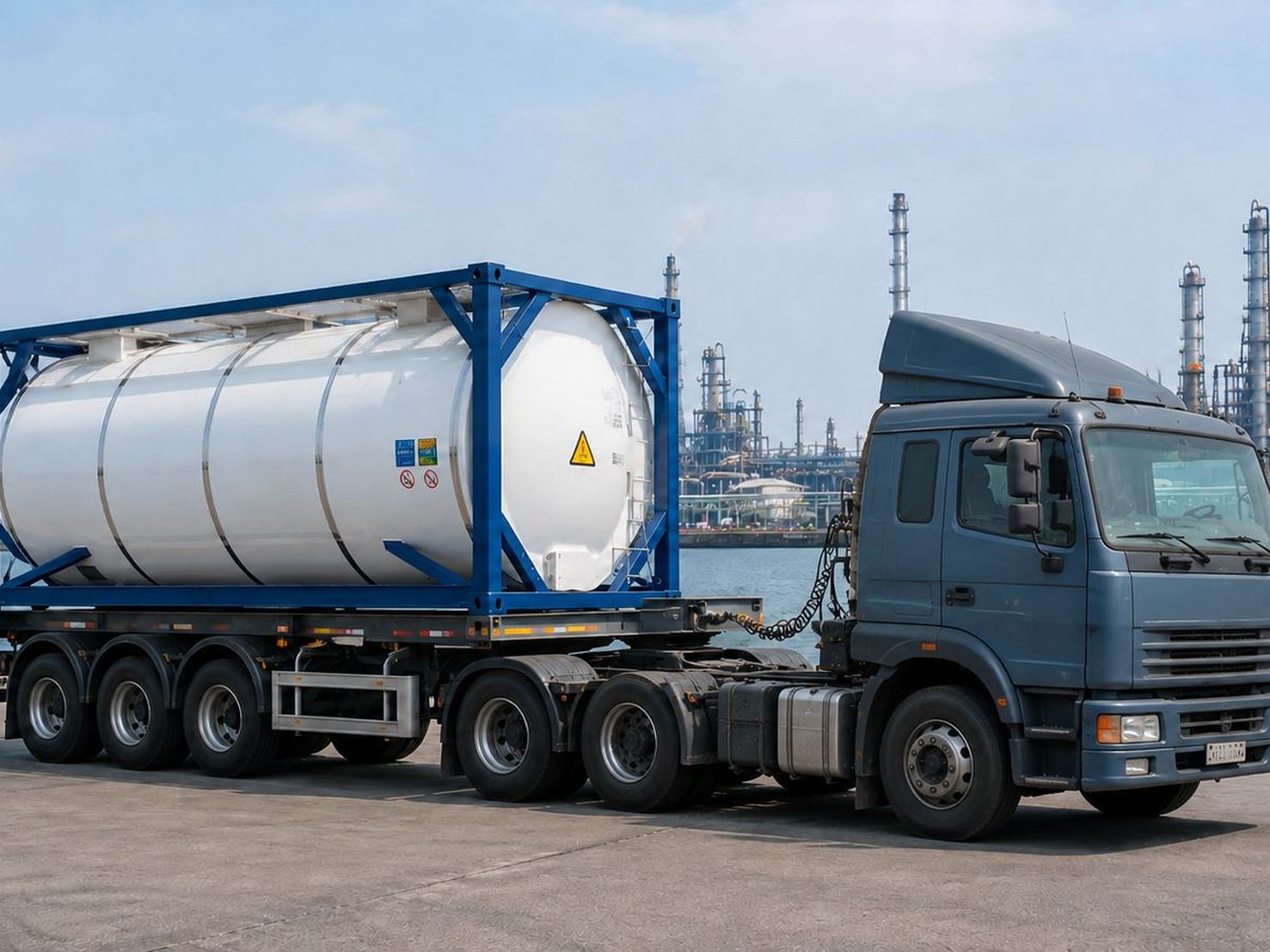 ISO tank container transport and chemical logistics by Gemslinks